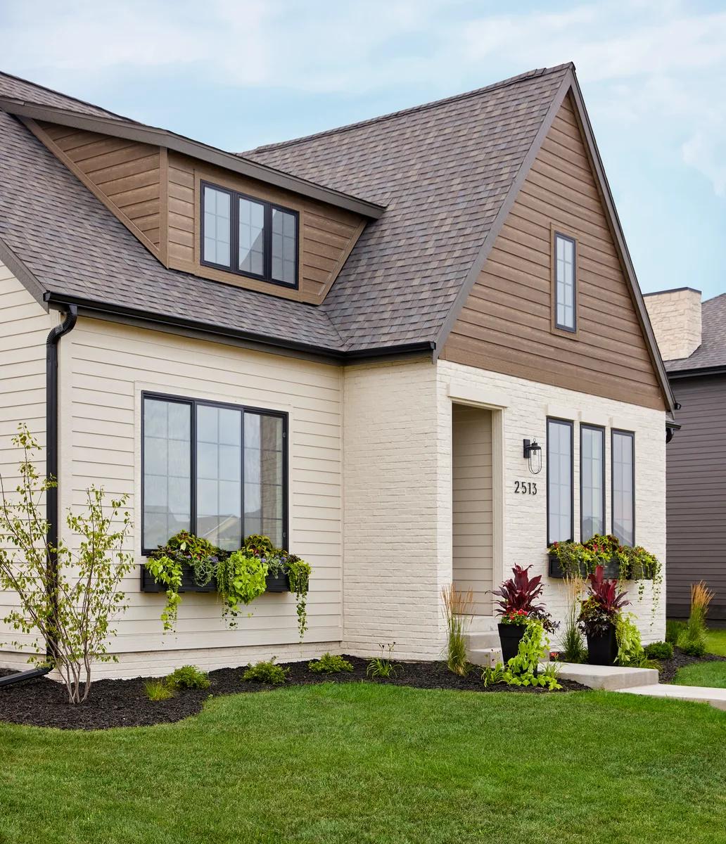 Brown house